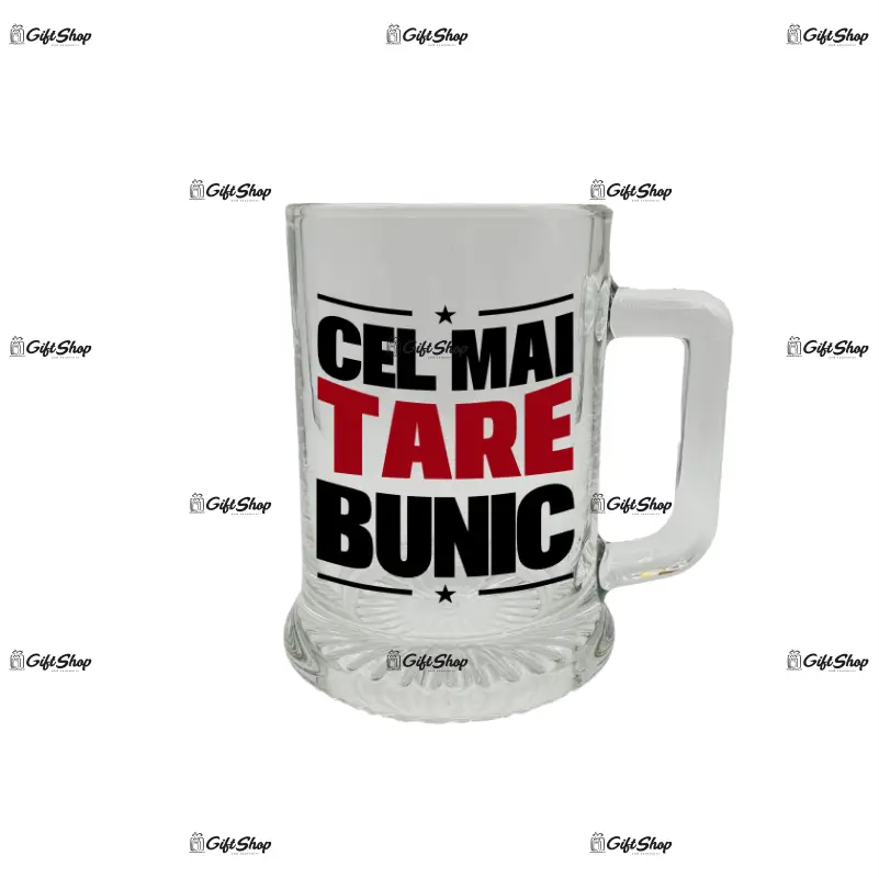 Cel mai tare bunic,  halba cu mesaj